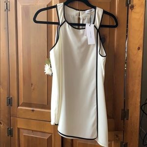 Cream Calvin Klein blouse